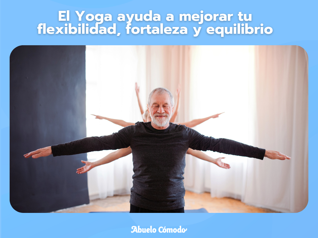 Yoga como ejercicio para cuidadores de adultos mayores