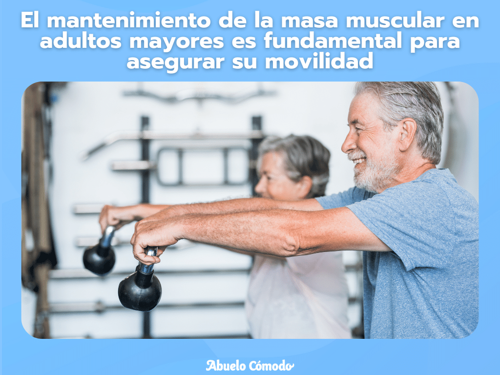 Masa muscular en adultos mayores
