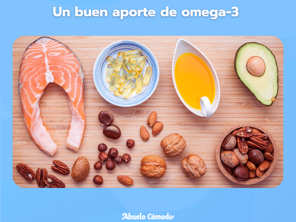 Omega 3, en la nutrición del adulto mayor