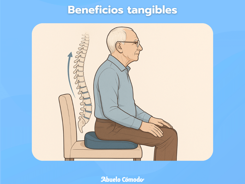 Beneficios del cojín ortopédico