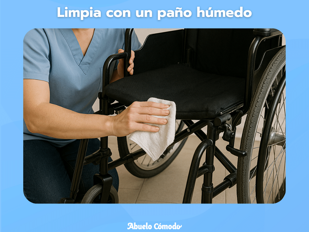 Mantenimiento de las sillas de rueda