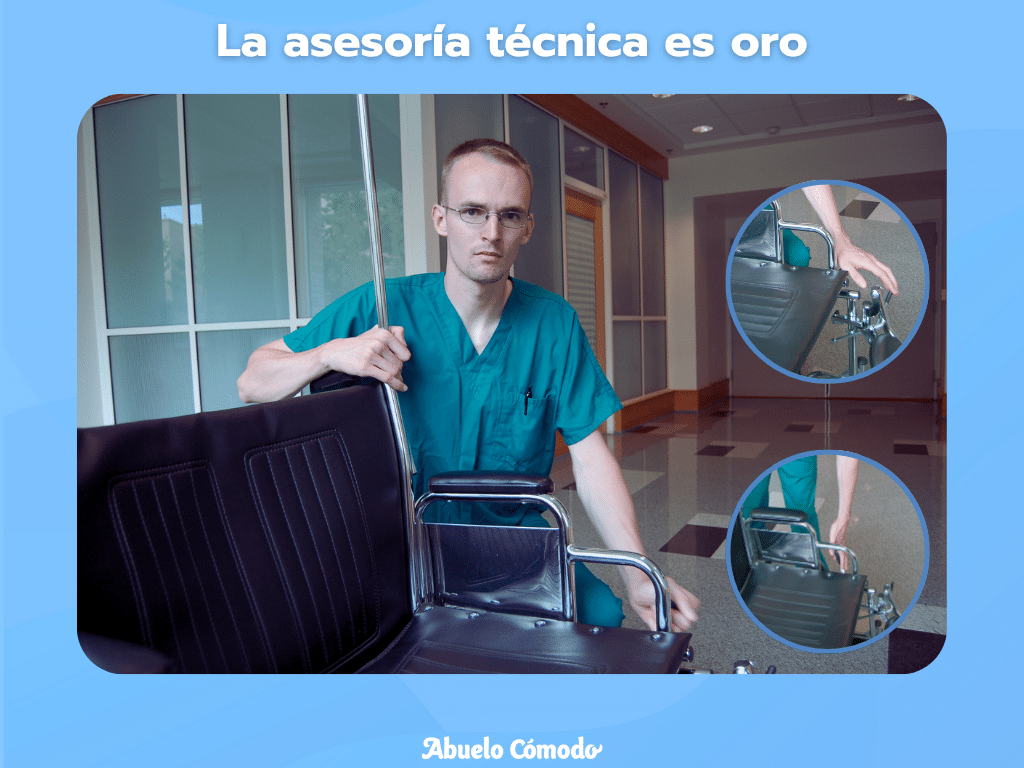 Asesoría sobre sillas de ruedas