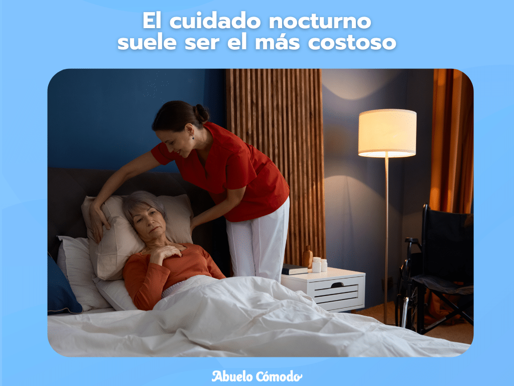 El cuidado nocturno implica más responsabilidades